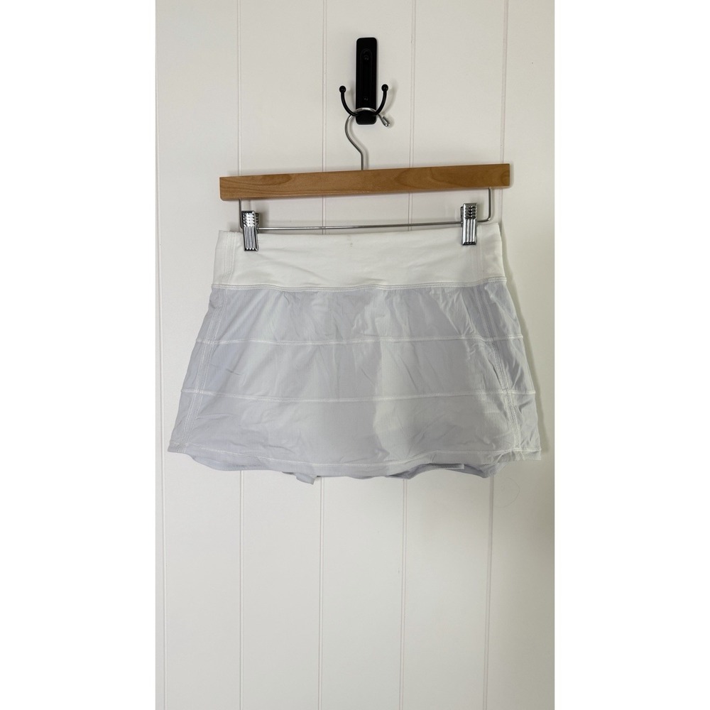 Lululemon  Pace Rival Skirt Women‎ Size 4 Mid Rise Pleated Tennis Skort Pastel
